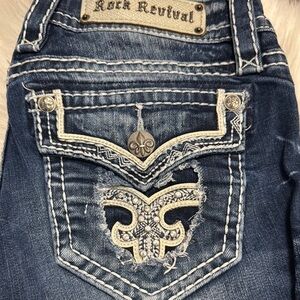 Rock Revival Blue Denim Jeans